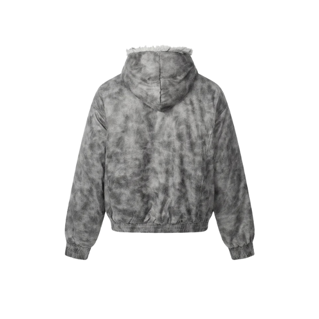 Grey Leopard Jacket