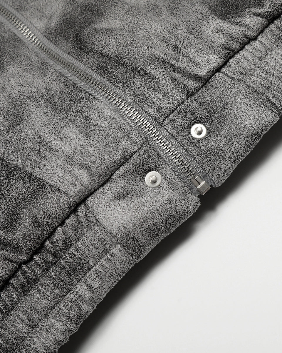 Grey Leopard Jacket