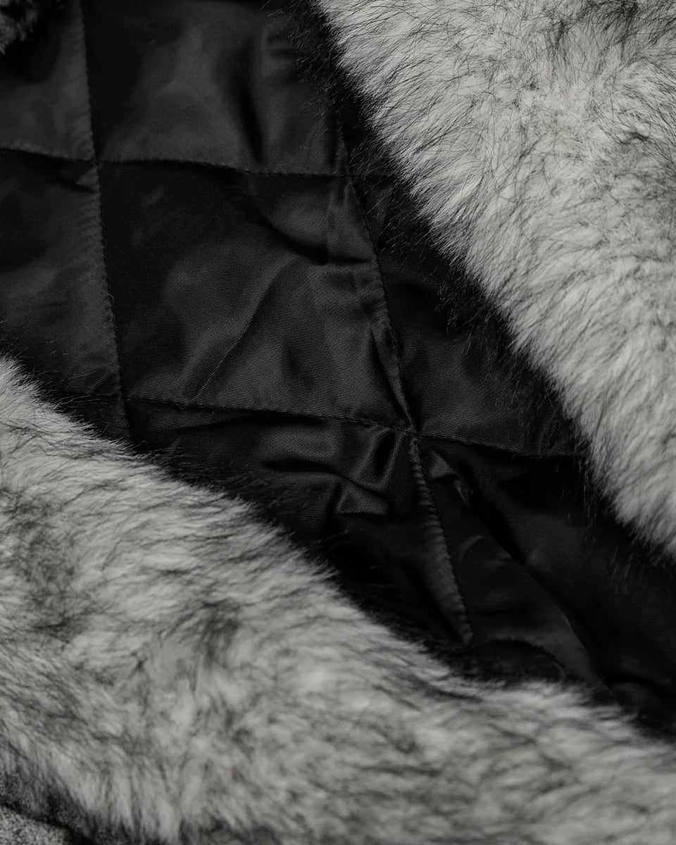 Grey Leopard Jacket
