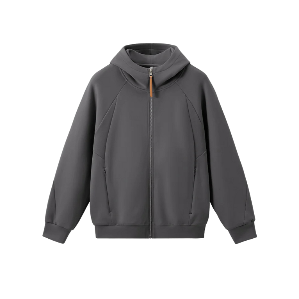 Grey Tech Fleece Hoodie