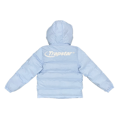 NIGHTSHIFT PUFFER HOOD - ICE BLUE