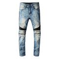 Biker Strap Jeans