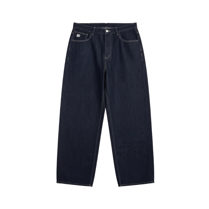 Japanese Flower Baggy Jeans
