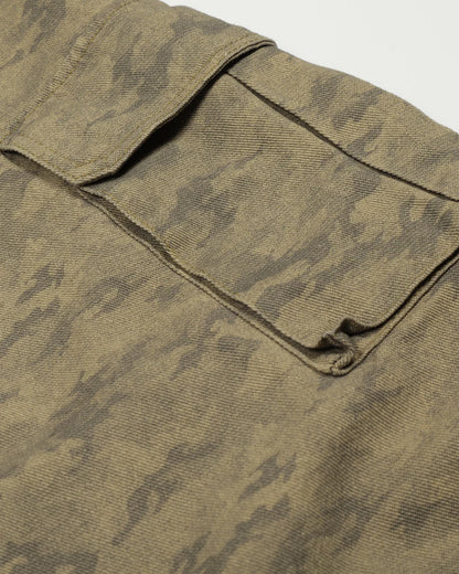KHAKI CAMO BAGGY JEANS