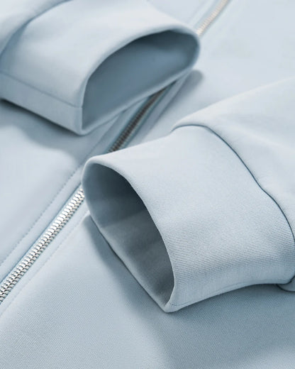 Light Blue Tech Fleece Hoodie