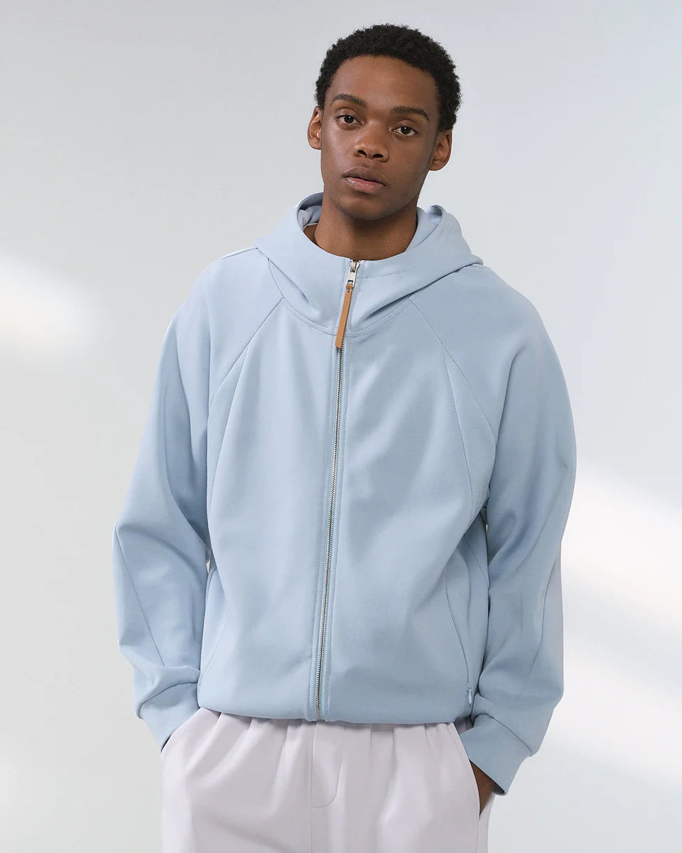 Light Blue Tech Fleece Hoodie