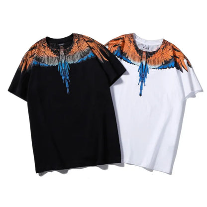 MARCELO BURLON - ORANGE BLUE WINGS