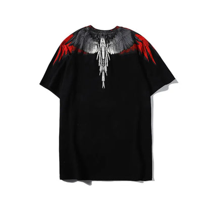 MARCELO BURLON - RED GREY WINGS