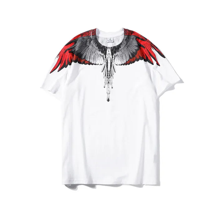 MARCELO BURLON - RED GREY WINGS