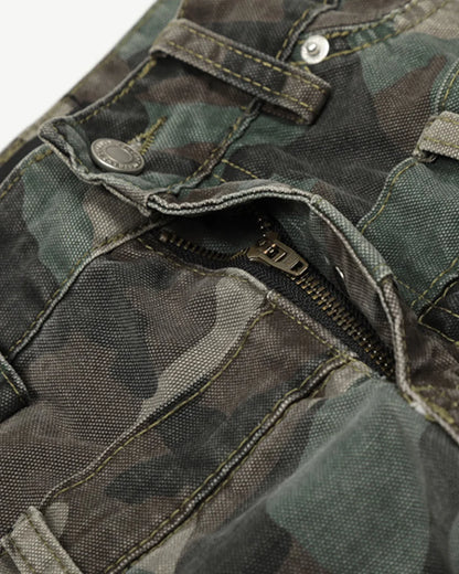 MILITARY CAMO BAGGY JEANS
