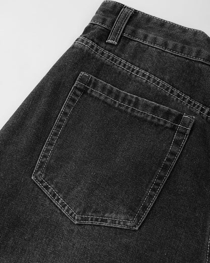 Multiple Rinestone Stripes Jeans