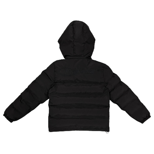 NIGHTSHIFT PUFFER HOOD - BLACK