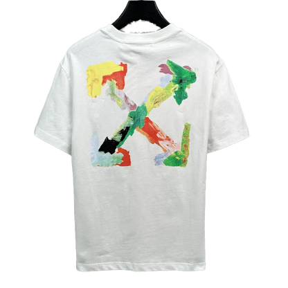 OFF WHITE SHIRT - ABSTRACT ART