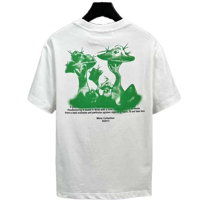 OFF WHITE SHIRT - ALIENS INVASION