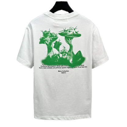 OFF WHITE SHIRT - ALIENS INVASION