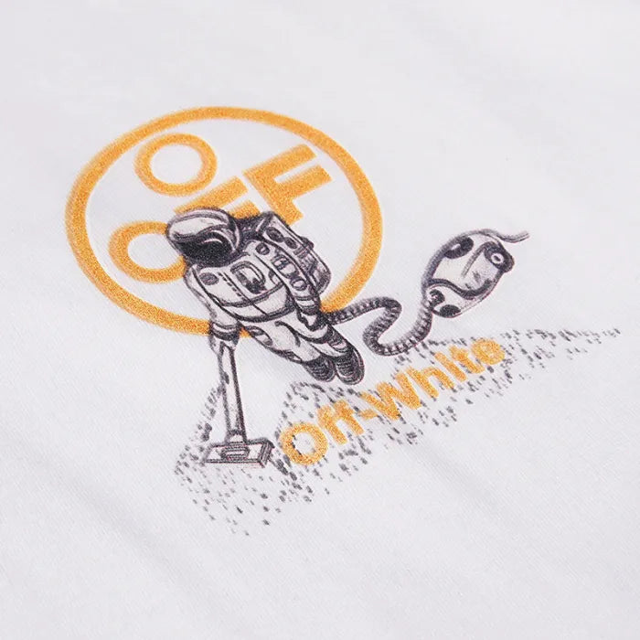 OFF WHITE SHIRT - CLEANING ASTRONAUT