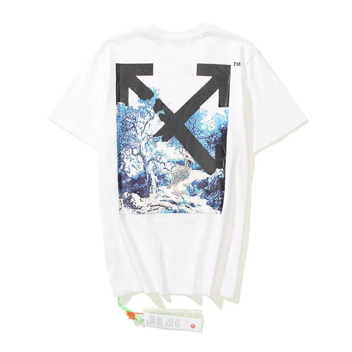 OFF WHITE SHIRT - DEADLY WAVES