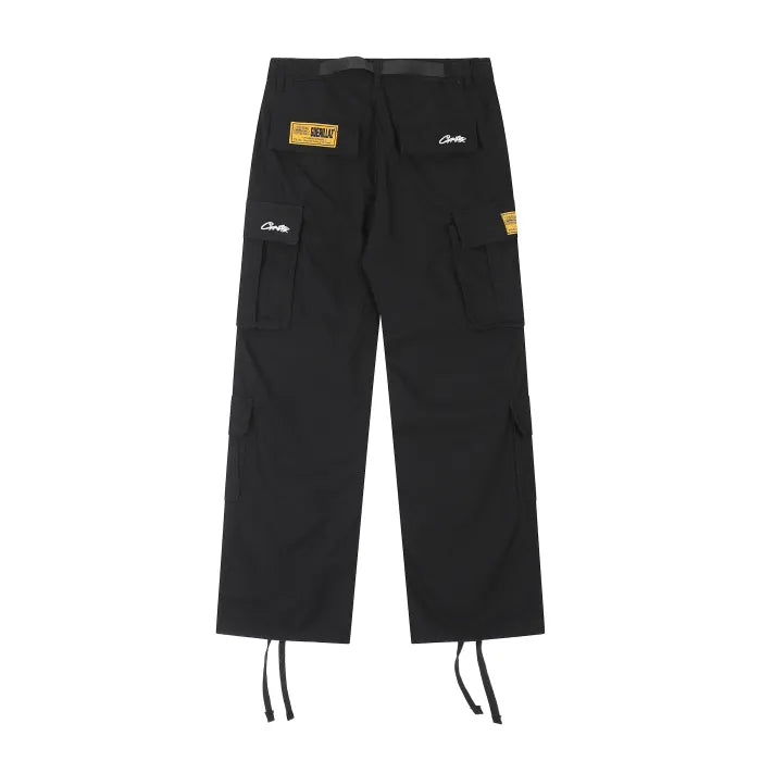 PANTALONI CORTEIZ – CLASSIC LOGO TOTAL BLACK