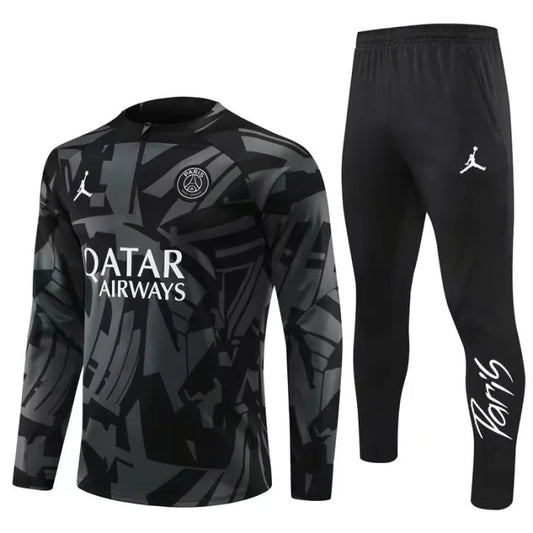 PSG - QATAR AIRWAYS LINES BLACK