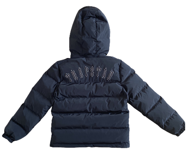 DETACHABLE HOOD PUFFER – BLACK