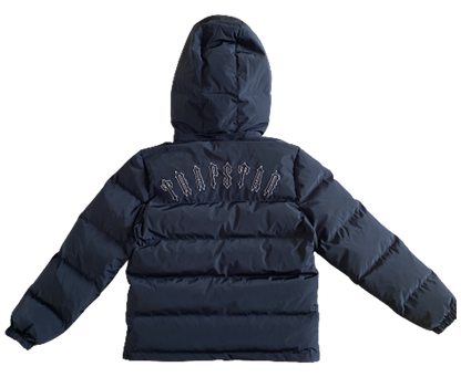 DETACHABLE HOOD PUFFER – BLACK