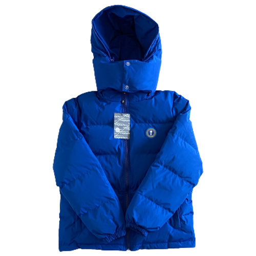 PUFFER DETACHABLE HOOD – BLUE