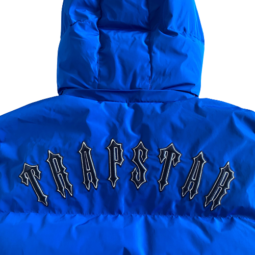 PUFFER DETACHABLE HOOD – BLUE