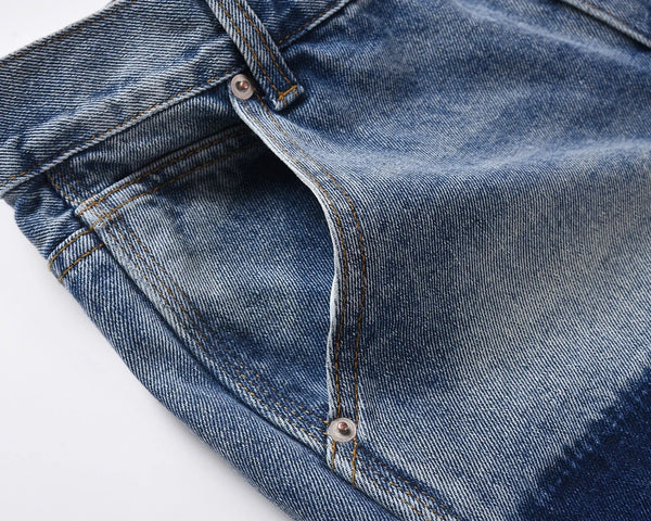 Patch Shorts Jeans