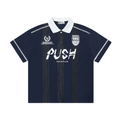 Push Blue Polo T-Shirt