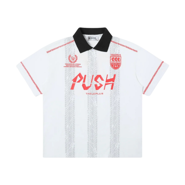 Push White Polo T-Shirt