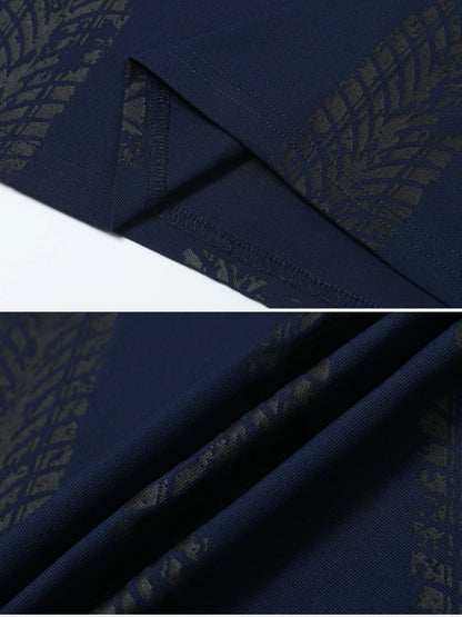 Push Blue Polo T-Shirt