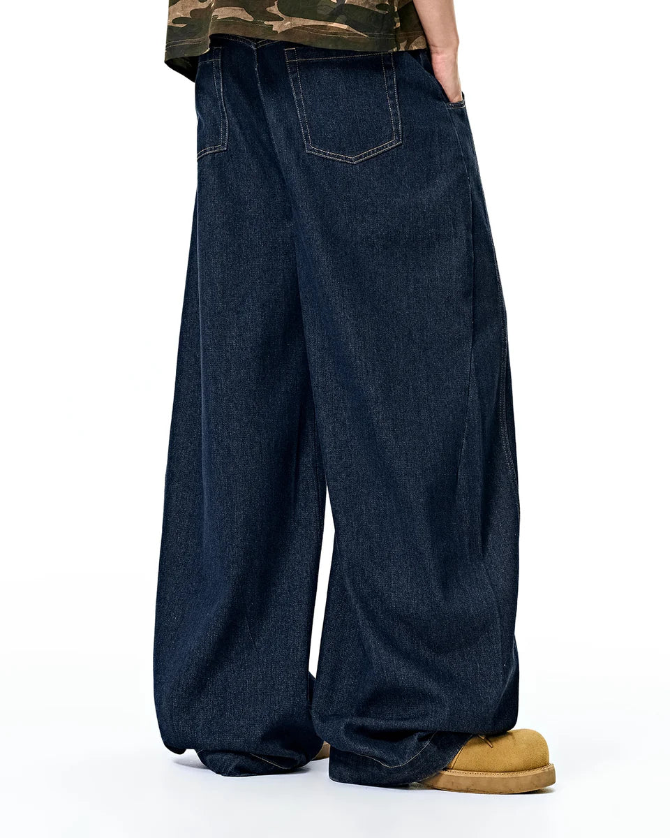 BLUE BAGGY JEANS