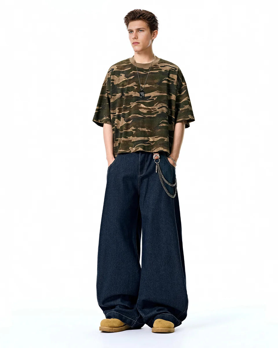 BLUE BAGGY JEANS