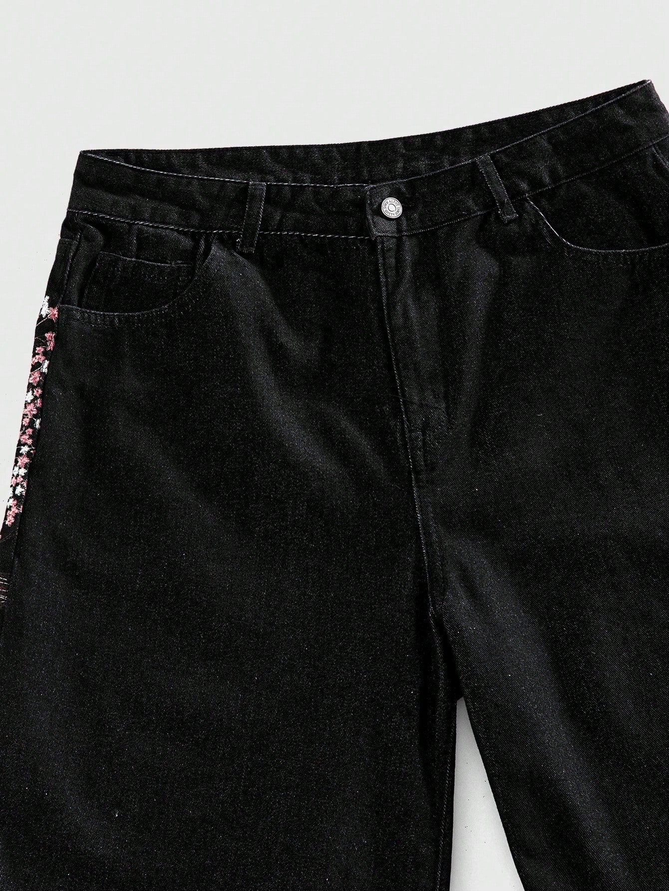 Black Cherry Shorts Jeans