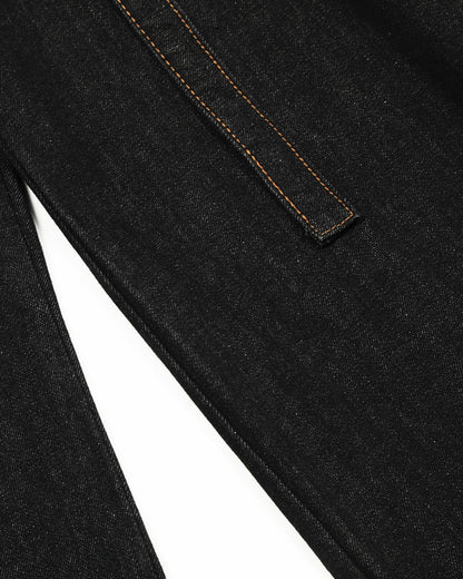 ROPES BLACK BAGGY JEANS