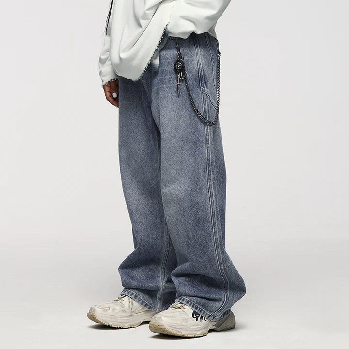 ROW BLUE BAGGY JEANS