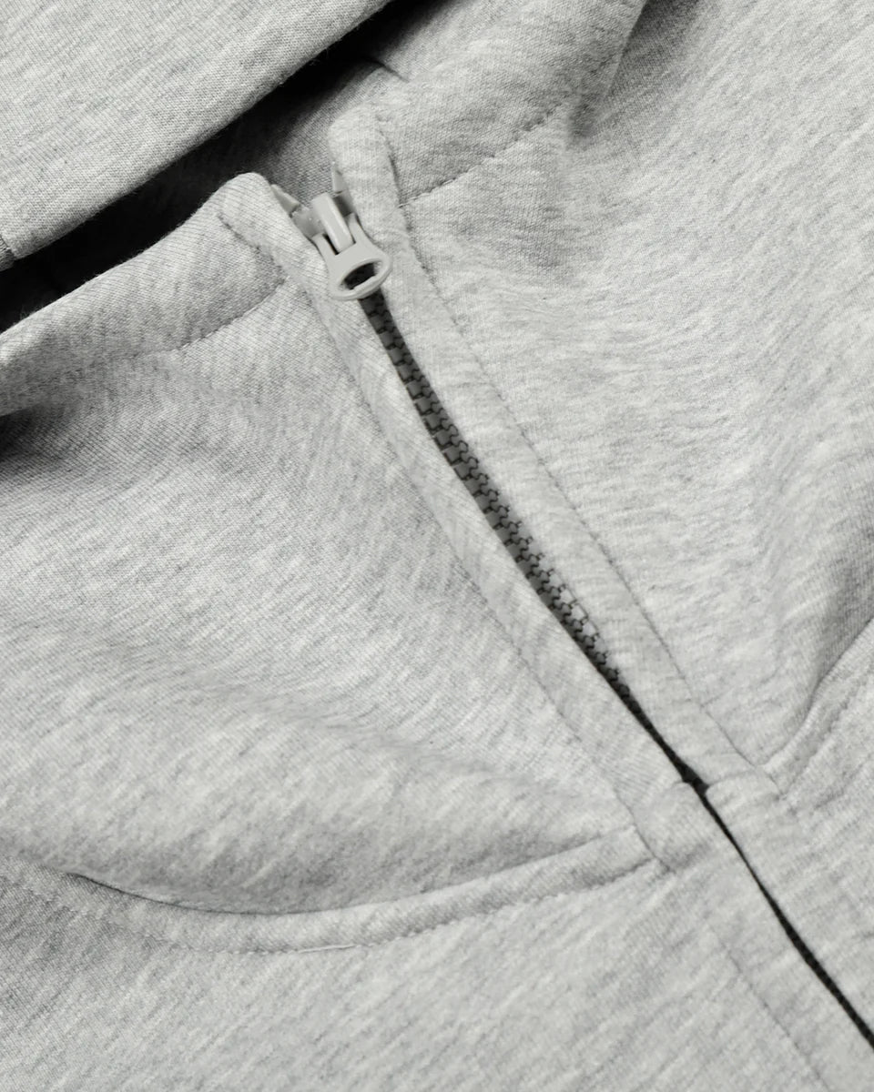 Reflective Layer Grey Hoodie