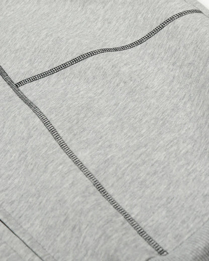 Reflective Layer Grey Hoodie