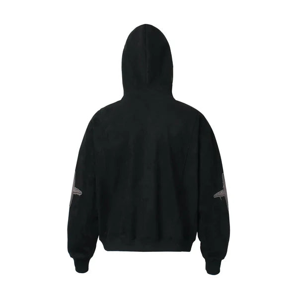Rigged Crop Hoodie