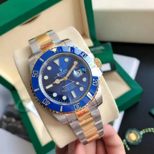 Rolex Smurf - Submariner Gold Oyster Perpetual Date