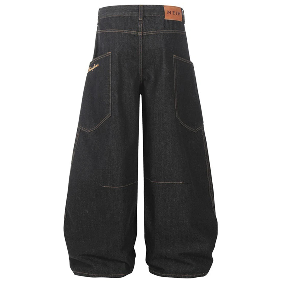 BLACK FORCE BAGGY JEANS