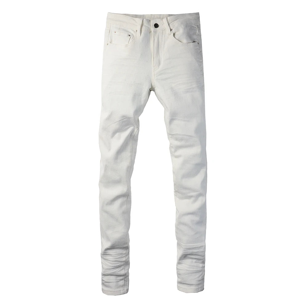 Classic White Jeans