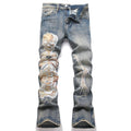 Skull Boot Flare Jeans