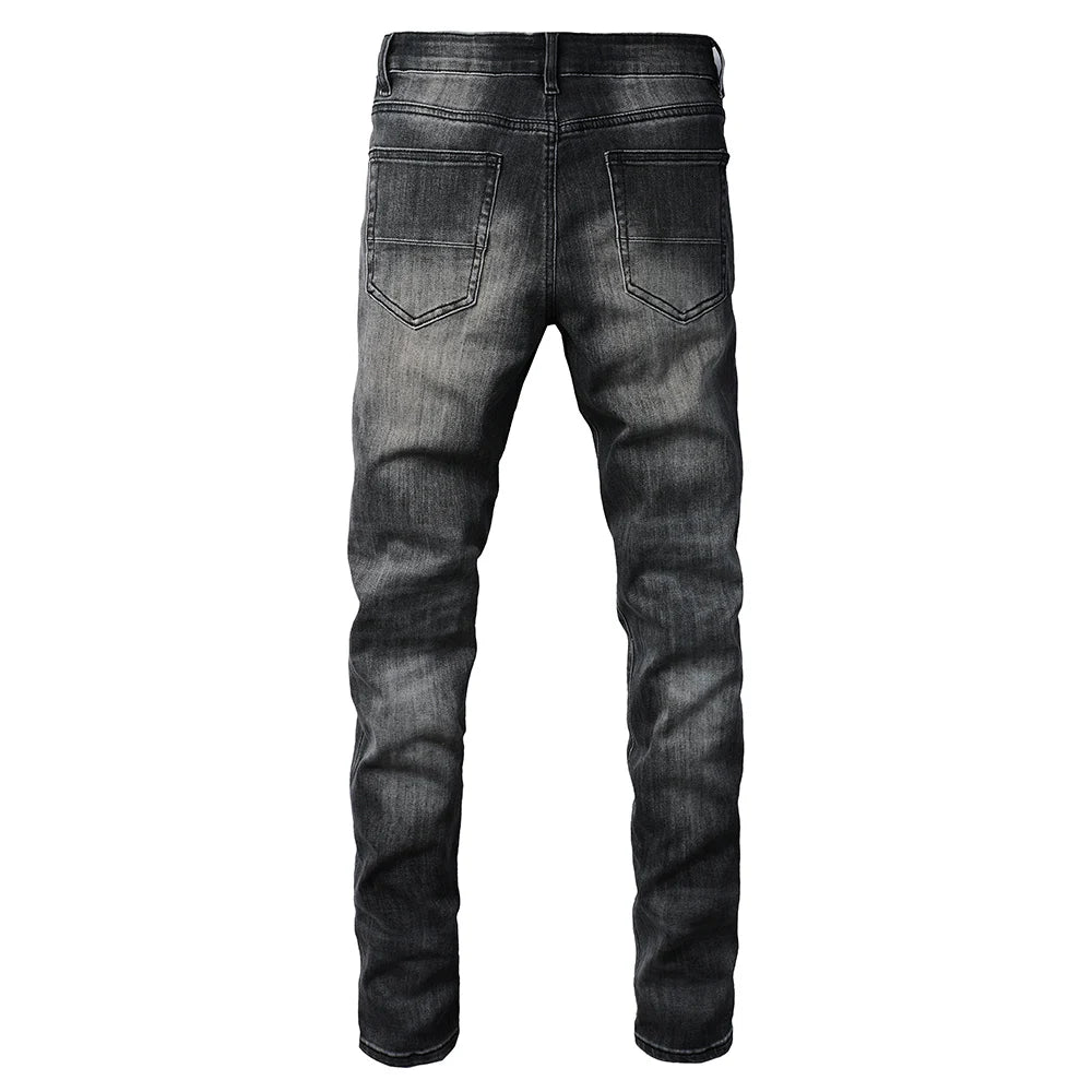 Diamond Ripped Jeans