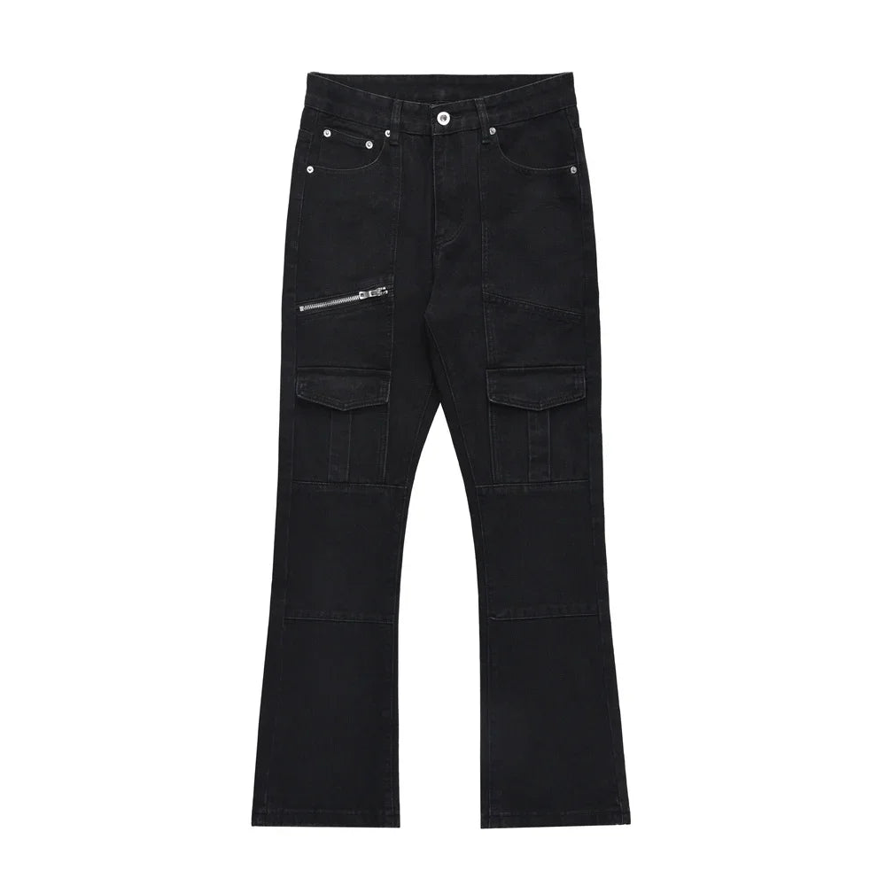 Holder Black Flare Jeans