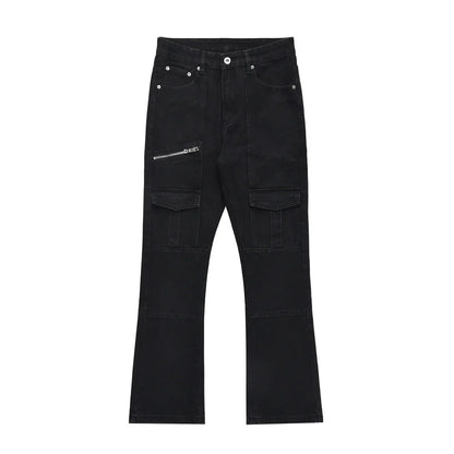 Holder Black Flare Jeans