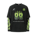 Green Flames Long Sleeve