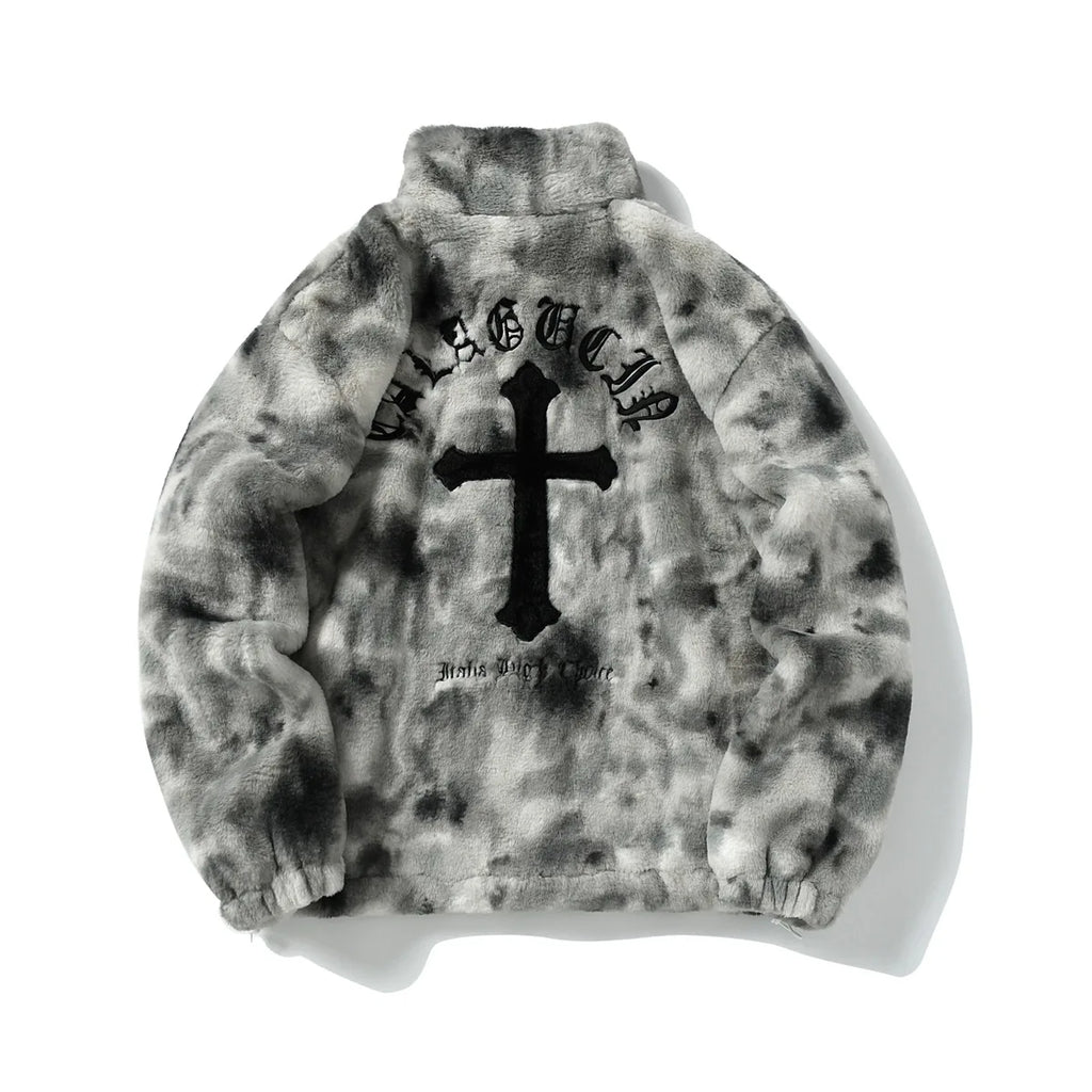 Street Camo Pile Jacket