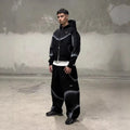 Black Wave Fading Hoodie