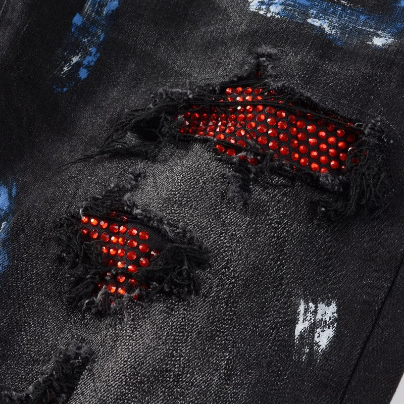 Blood Painted Jeans